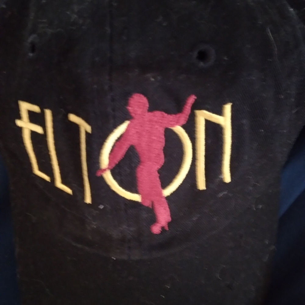 Elton John goodbye tour hat